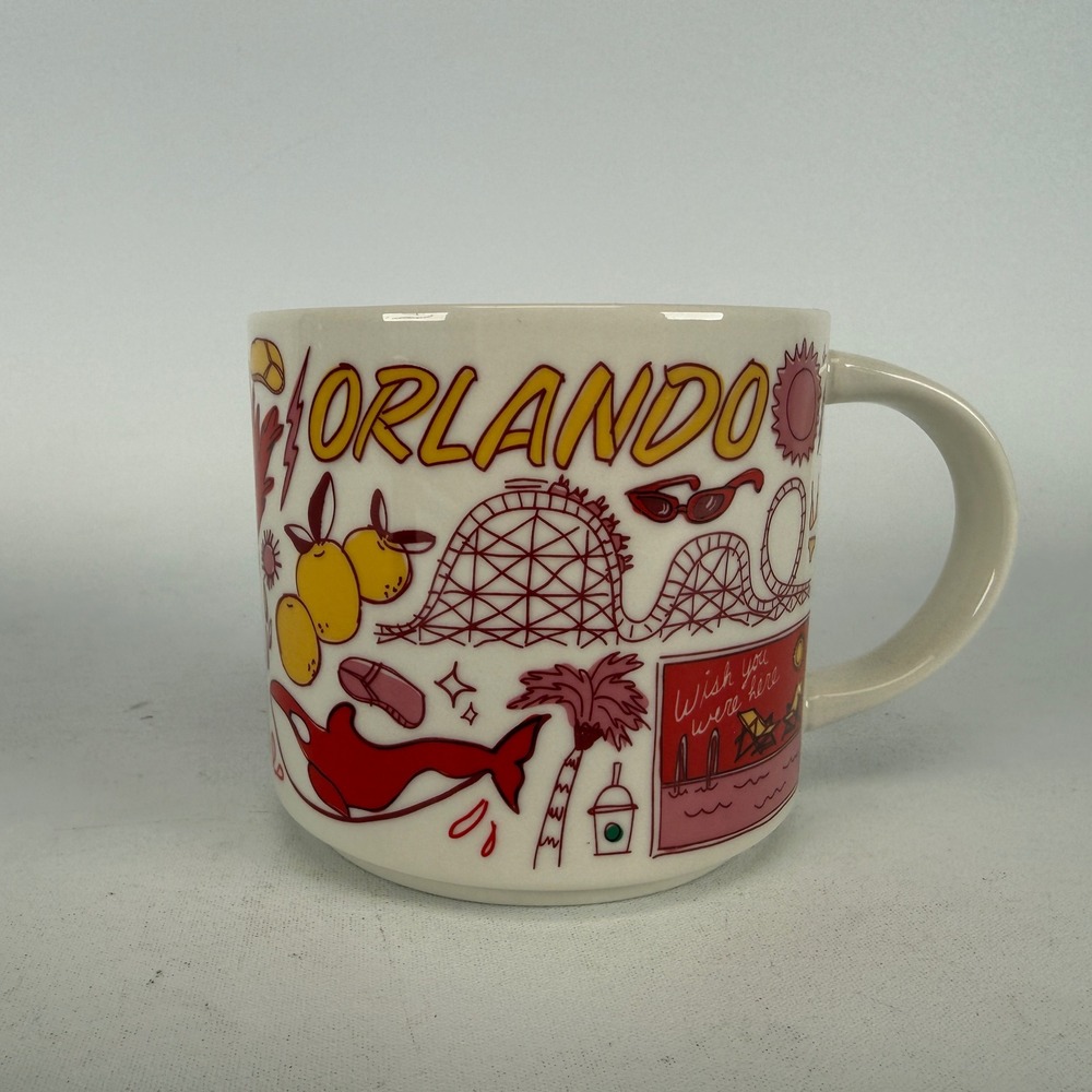 Starbucks Been There Series Orlando Mug 14oz Florida City Beautiful Collection